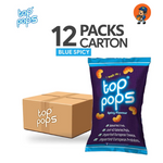 Top Pops Blue – Spicy Flavor - Pack of 12