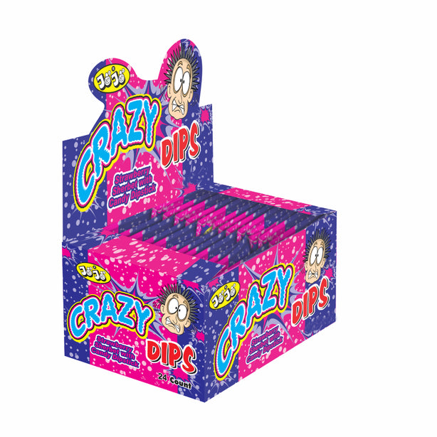 Crazy Dips Strawberry  – Pack of 24